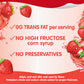 Snack Pack Strawberry Flavored Juicy Gels, Super Size, 6 Count Snack Cups (Pack Of 8)