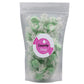 Gourmet Soft And Chewy Salt Water Taffy Candies - Individually Wrapped - Bulk Bags (Spearmint, 1 Pound (Pack Of 1))