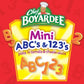 Chef Boyardee Mini ABC s and 123 s Pasta, Canned Food, 15 Ounce (Pack of 12)