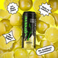 Green Lemonade - No Added Sugar, 6% Real Lemon Juice, 10 Calories Per Can, Naturally Sweetened With 100% Stevia Leaf Extract, Ca