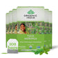 Organic India Tulsi Moringa Herbal Tea - Stress Relieving, Vegan, Gluten-Free - 18 Infusion Bags, Pack of 6