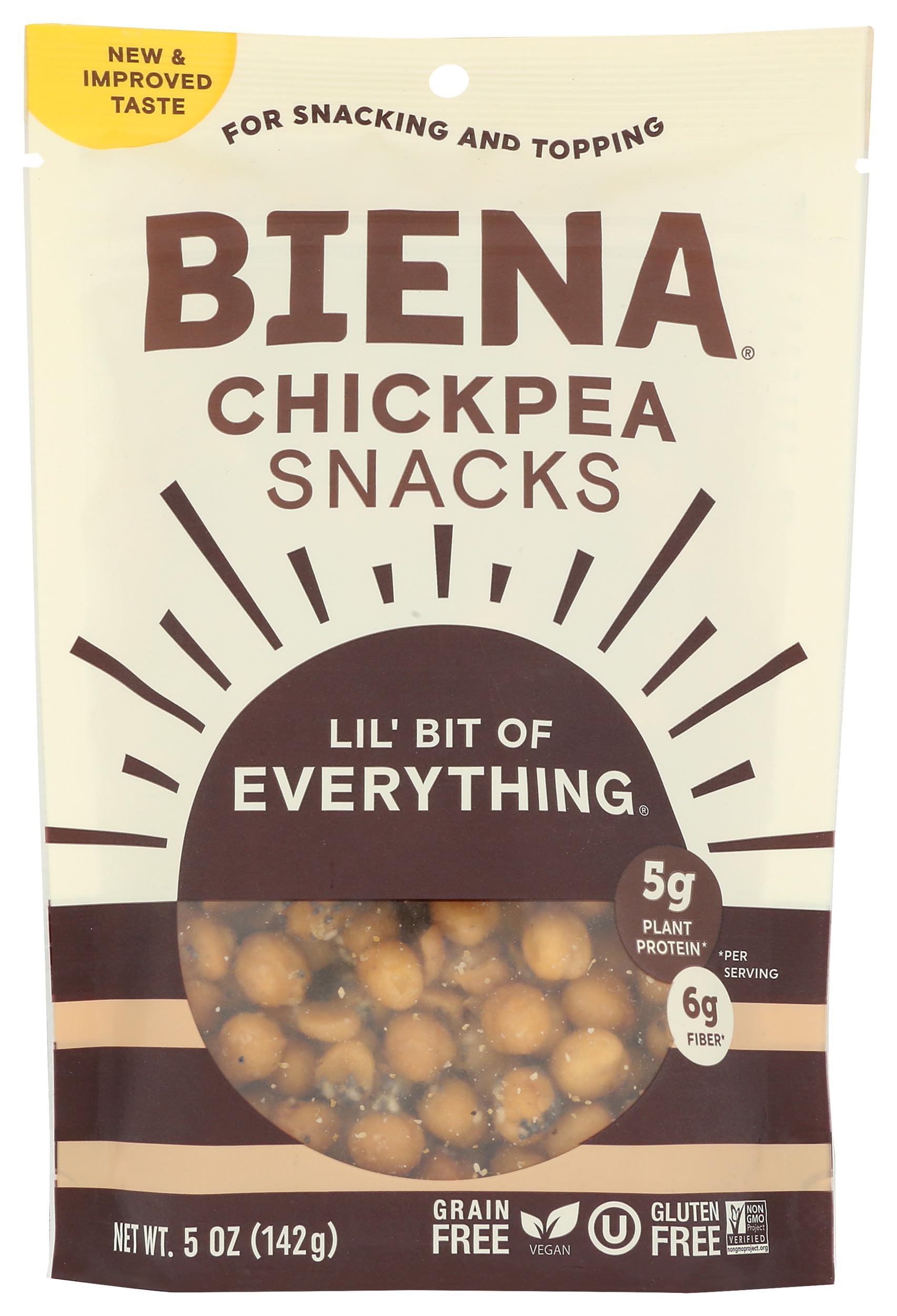 Biena Chickpea Lil Bit Evrythin 5 OZ
