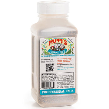 Pappy's Seafood Spice - Perfect Seasoning for Grilled Fish, Shrimp, Crab, Lobster, and Seafood Boils | Ideal for Blackened, Frie