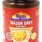 Rani Major Grey Mango Chutney (Indian Preserve) 36oz (2.2lbs) 1kg Value Pack, Glass Jar, Ready to eat, Vegan ~ Gluten Free, All 