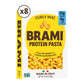 Brami Pasta | Made With Semolina Wheat & Lupini Beans | High Protein & Fiber, Low Carb Healthy Pasta |Curly Mac 12 Oz Pack Of 8