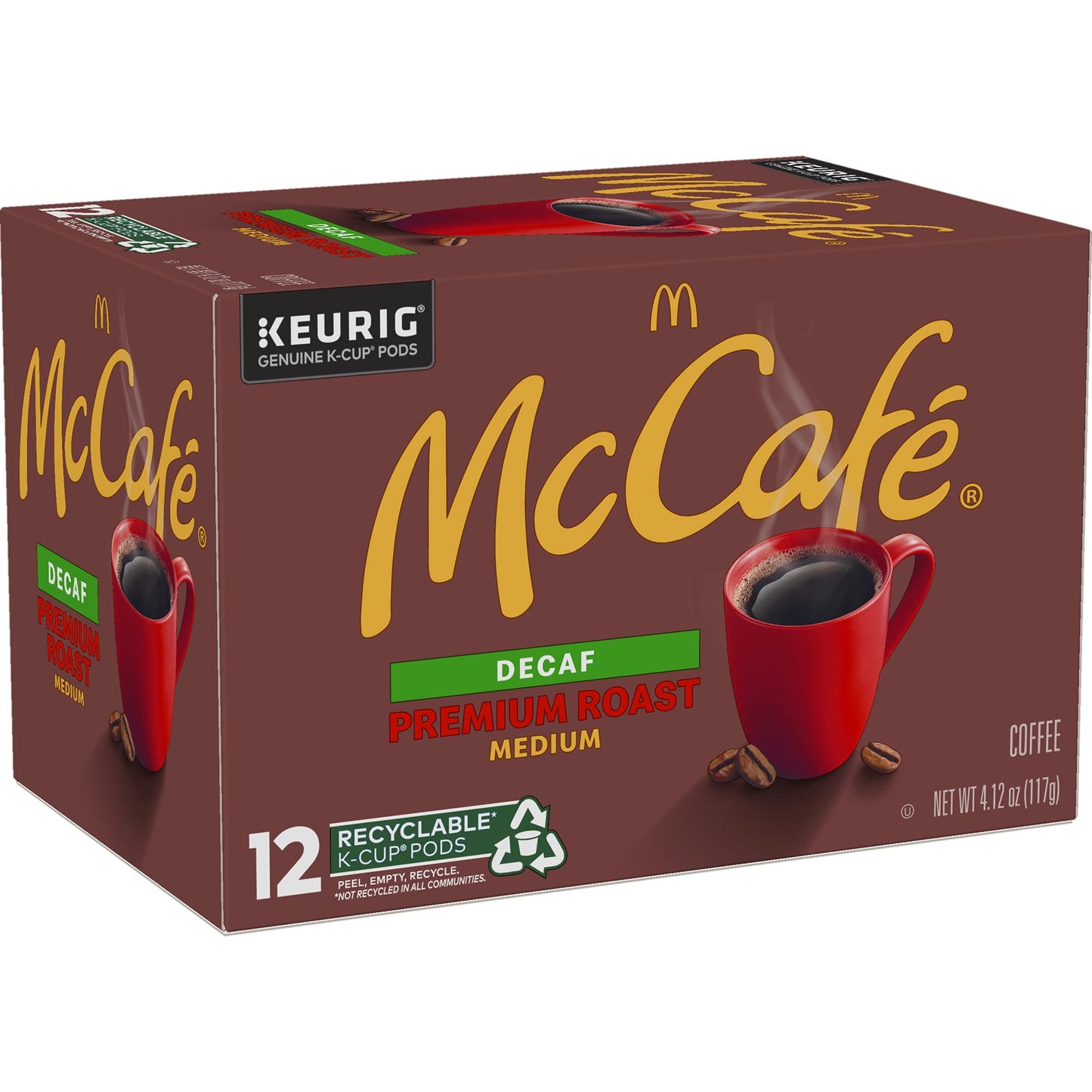 Mccafe Decaf Premium Roast Keurig K-Cup, 12 Ct (Pack Of 2)