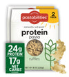 Pastabilities, Protein Pasta, Ruffles - 24G Protein & Low Carb, 17G Net Carbs - High Protein, Delicious Taste & Texture Non-Gmo Plant-Based Pasta, Keto Friendly, Vegan (8 Ounce, 2 Pack)