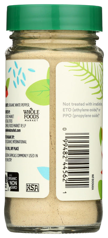 365 by Whole Foods Market, Organic White Pepper Ground, 1.69 Ounce