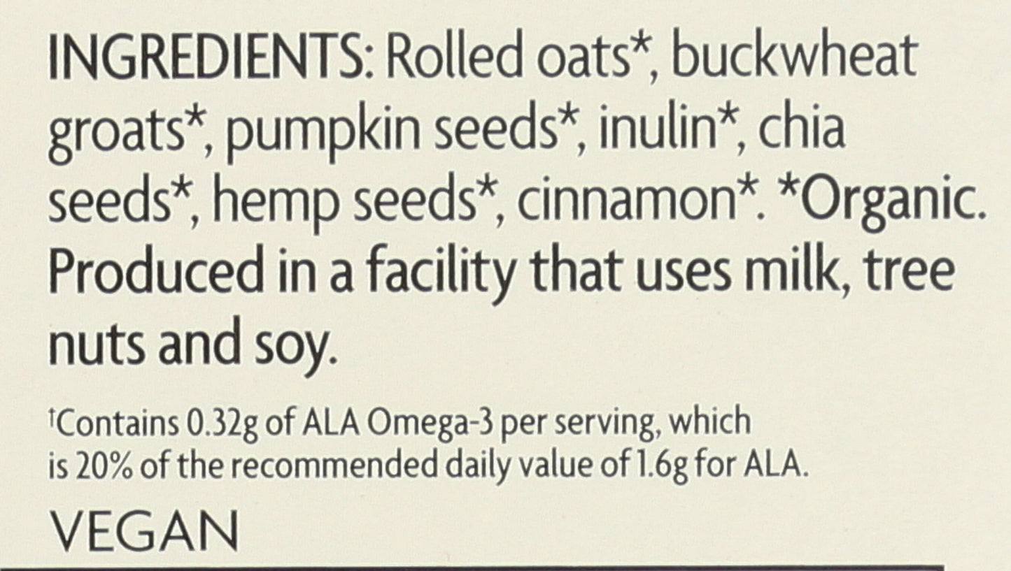 Nature'S Path Qia Superfood Gluten-Free Oatmeal - Cinnamon Pumpkin Seed (6 Packets / Box)