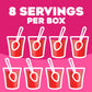 Jell-O Raspberry Gelatin Dessert Mix (6 Oz Box)