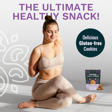 Karma Nuts Cashew Date Cookie Bites (3 Oz, Pack Of 3) - Gluten-Free Cookies, Non-Gmo Flavored Cashews Cookie, Soft & Chewy Grain