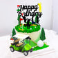 Roaring Good Time Golf Cake Decoration Topper, Felt & Plastic, Golf Themed Party Supplies, Model: Roaring Good Time-5855505054015