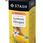 eRaiyan Lemon Ginger Herbal Tea - 30 Tea Bags, 1 Box