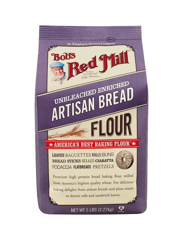 Bob'S Red Mill Artisan Bread Flour 5 Lb (Pack Of 3)