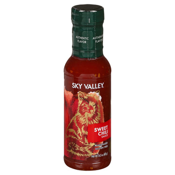 Sky Valley Sweet Chili Sauce - Mild Heat, Thai Sweet Chili Sauce, Used As Eggroll Sauce Or Spring Roll Dipping Sauce, Gluten-Fre