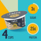 Ratio Yogurt Protein Cultured Dairy Snack, Vanilla, 25g Protein, 5.3 OZ
