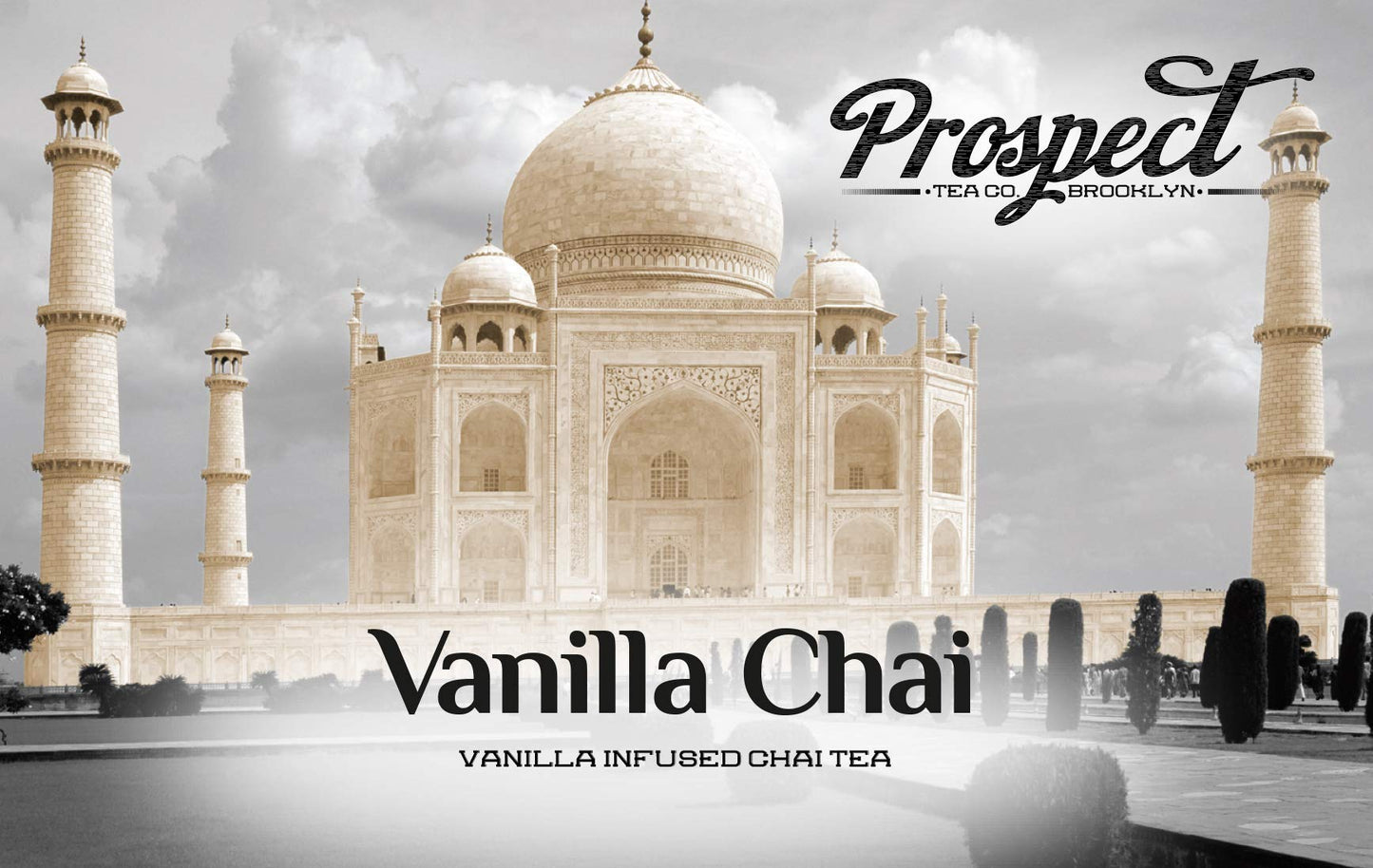 Prospect Tea Co. Caffeinated Vanilla Chai Tea Pods Compatible with K Cup malt-inspired, 40 Count, Model PTC VC40