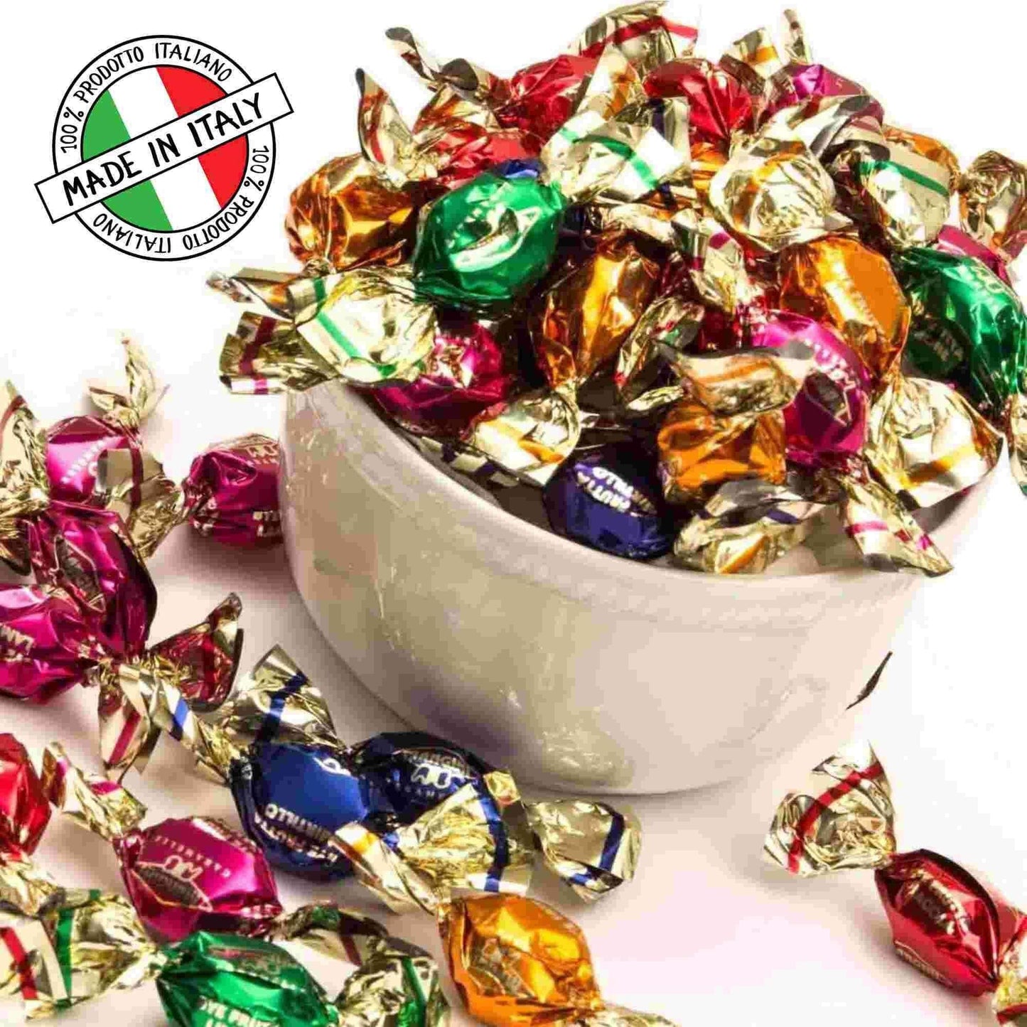 Andy Anand 200Pc Italian Sugar Free Fruit Flavored Hard Candy Mega Pack Of 6 Flavors Keto & Diabetic Friendly, Gluten Free Non-G
