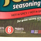 Nesco Jerky Seasoning Hot-N-Spicy Flavor 6 Pack Bjh-6 Seasoning And Cure Mix