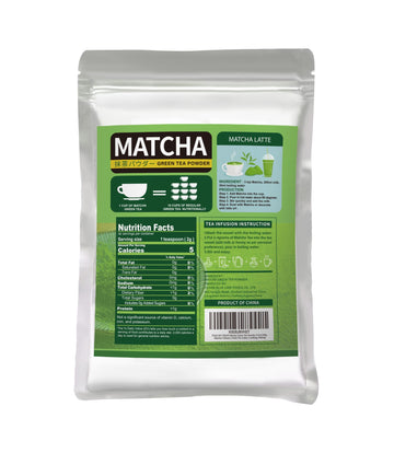 Tian Hu Shan Matcha Green Tea Powder 3.5Oz/100G, Pure Matcha Powder Culinary Grade Unsweetened For Lattes, Cooking, Baking, Vega