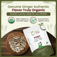 Organic Way Dried Ginger Root Cut & Sifted Herbal Tea - 2LB, Vegan, Non-GMO, Gluten Free, Kosher, USDA Certified