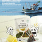 Korean Seaweed Wrappers For Triangular Onigiri Rice Ball 40 Sheets + 48 Cute Character Sealing Stickers - Twice Roasted Onigiri
