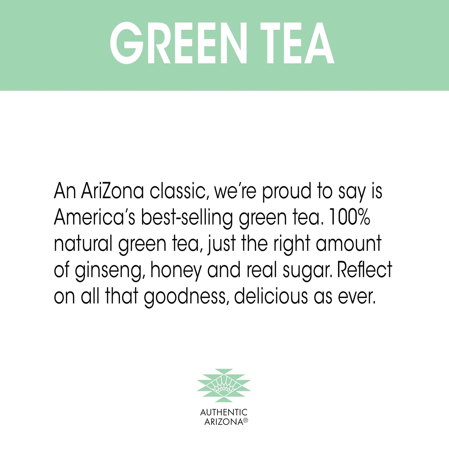 AriZona Green Tea with Ginseng and Honey, 6.75 Fl Oz, Pack of 32, Tetra Box