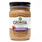 Georgia Grinders Pecan-Peanut Nut Butter 12oz (12ct); Made using Non-GMO Georgian Grown Peanuts and Pecans, Vegan, Kosher, Glute