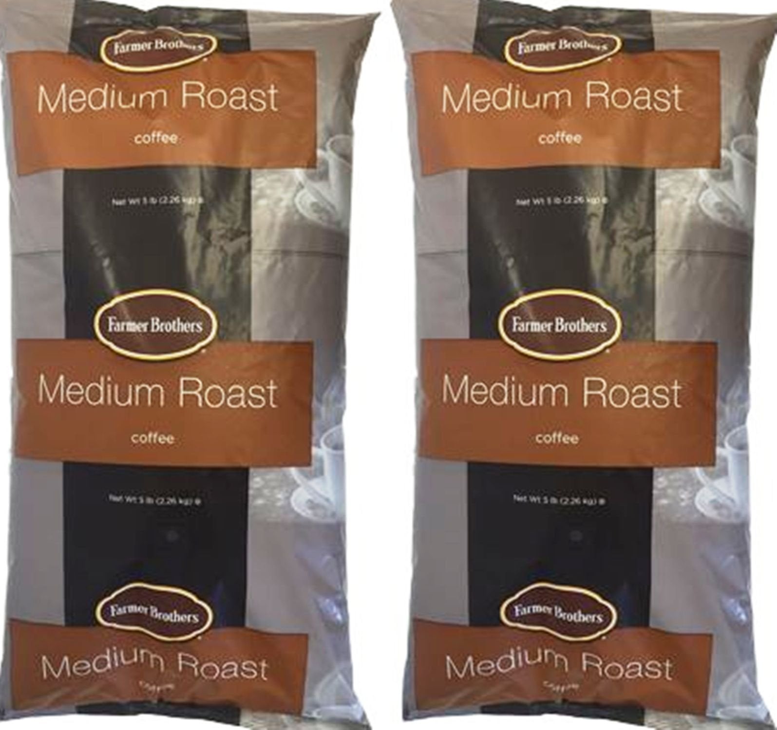 Farmer Brothers Medium Roast Ground Coffee 2 X 5Lbs Ground Coffee