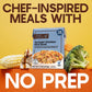 Born Simple Prepared Meals - Ready To Eat Teriyaki Chicken Rice Bowl | 11G Protein | 11 Oz (Pack Of 3)