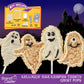 CRAFTY COOKING KITS Kellogg's Treats Ghost Pop Kit- Halloween Themed Snacks, Rice Krispies, 8.2 Oz