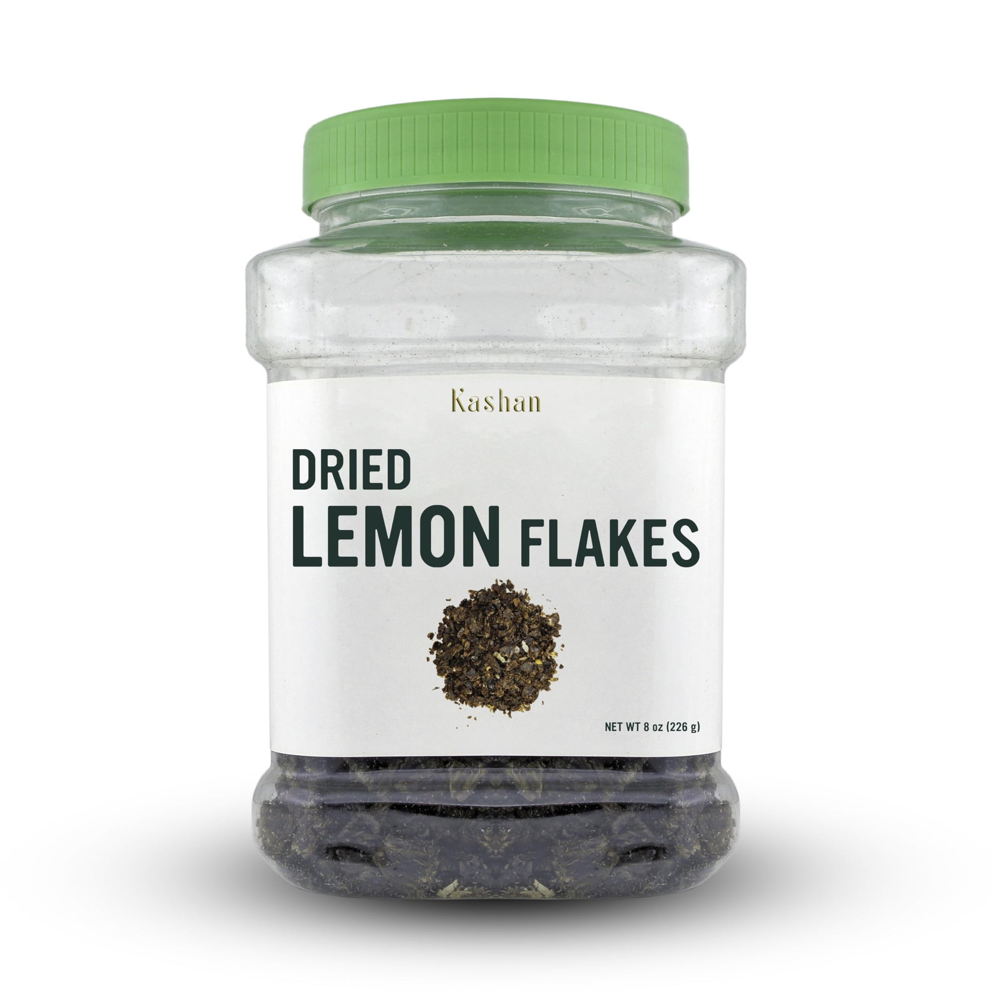 Kashan Dried Lemon Flakes, Lime, Limoo Omani, Great For Cooking And Food & Tea Flavoring. Aromatic Seasoning 8Oz (226G)