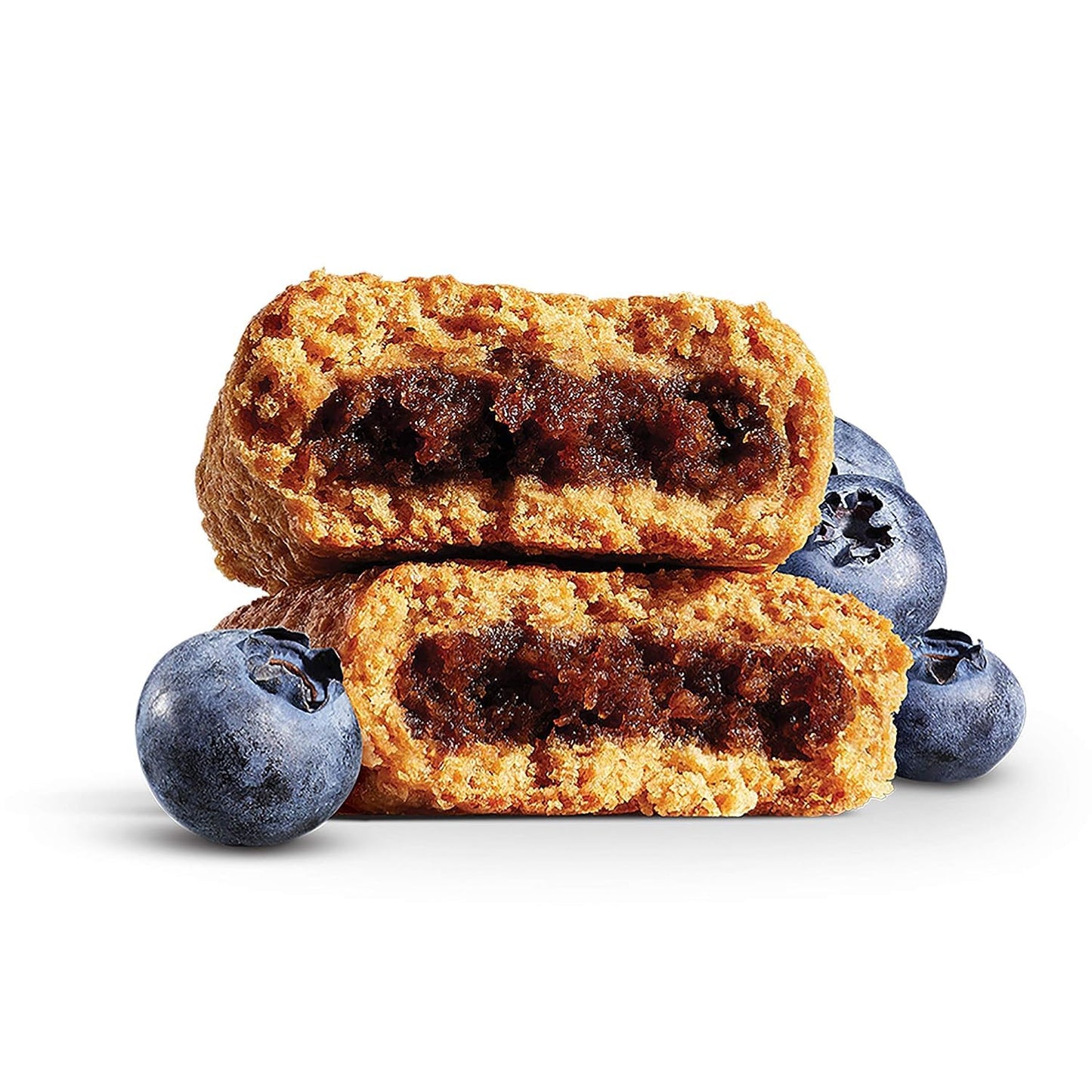 Natures Bakery Whole Wheat Fig Bars, Blueberry, Real Fruit, Vegan, Non-Gmo, Snack Bar, 7 Boxes With 12 Twin Packs (84 Twin Packs