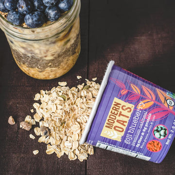 Modern Oats All Natural Oatmeal Cups - Variety Pack 2.6 oz (Pack of 12)