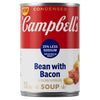 Campbells Condensed 25% Less Sodium Bean With Bacon Soup, Natural Smoke Flavoring Added, 11.25 oz Can