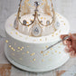 Kasvan Gold Mix Sugar Sprinkles - Edible Candy Pearls With 4-Claw Sprinkle Pen,118G/4.16 Oz, Gift Box Pack, Baking Cake Decorati