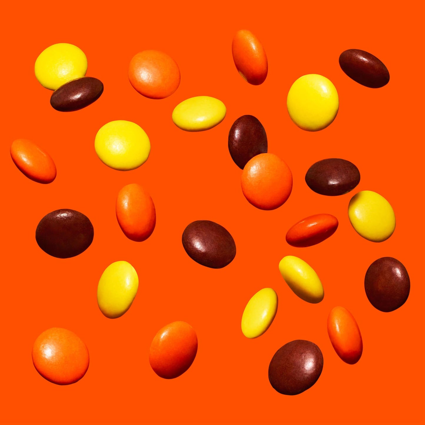 REESES PIECES Peanut Butter in a Crunchy Shell, Candy Bags, 9.9 oz (8 Count)