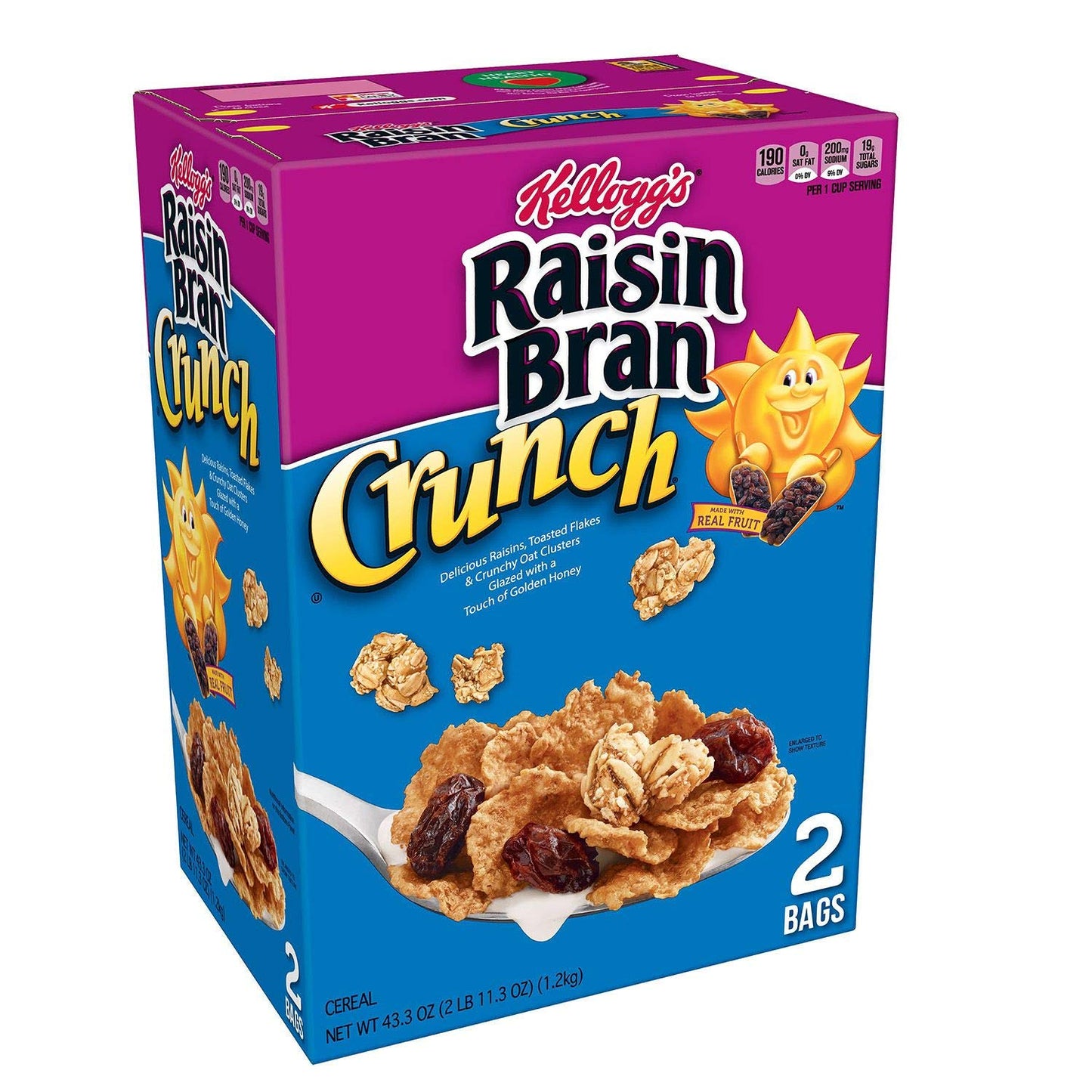 Kellogg'S Raisin Bran Crunch - 42 Oz.