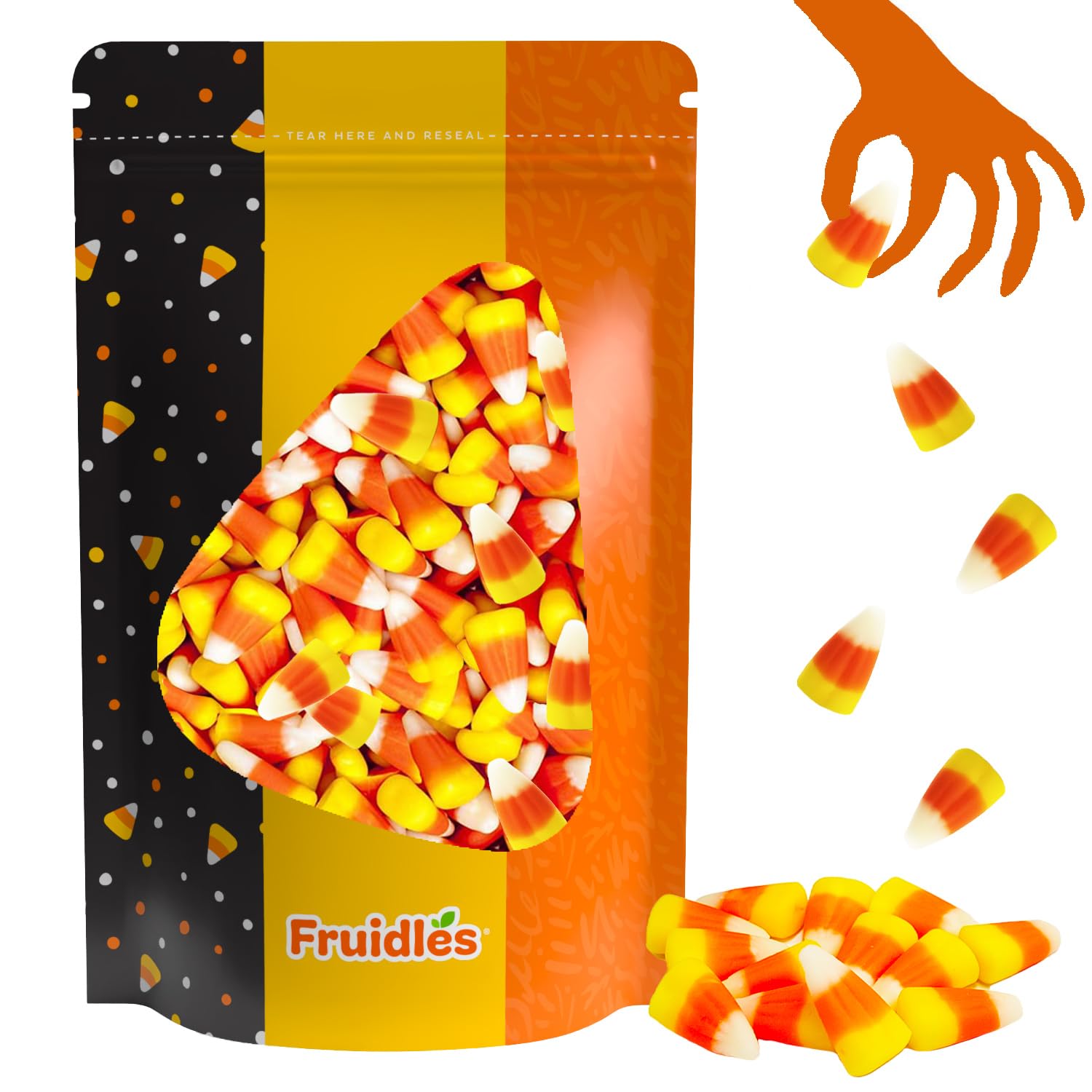 Fruidles Candy Corn - Classic Halloween Treats, 2 Pound Pack