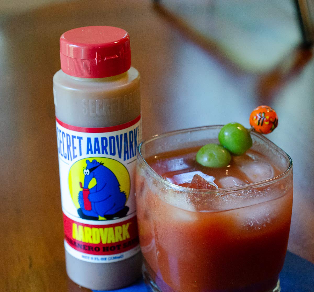 Secret Aardvark Habanero Hot Sauce - Habanero Peppers & Roasted Tomatoes, Medium Spiced Hot Sauce, Bbq Sauce, Non-Gmo, Low Sugar, Low Carb, Hot Sauce & Marinade - 8 Fl Oz 3 Pack