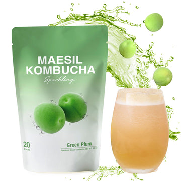 Dalamhari Kombucha Powder | Green Plum 20T | Kombucha Drink Probiotic Soda Urban Kombucha Synergy Scoby Kombucha Starter Kit Ada