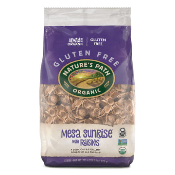 Nature'S Path Organic Mesa Sunrise With Raisins Cereal, 29.1 Oz (Pack Of 6), Gluten Free, Non-Gmo, Earth Friendly Packaging