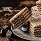 Loacker Quadratini Wafer Cookies Variety Pack - 30% Less Sugar, Mix of Hazelnut, Dark Chocolate, Vanilla - 8.82 oz (Pack of 6)