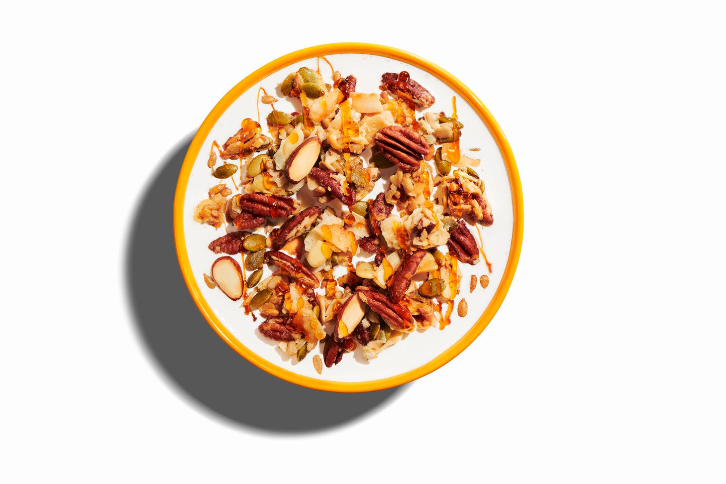 Nutrail Nut Granola Cereal, Honey Nut, No Sugar Added, Keto, Low Carb, Gluten Free, Grain Free, Healthy Breakfast 8 Oz. 6 Count