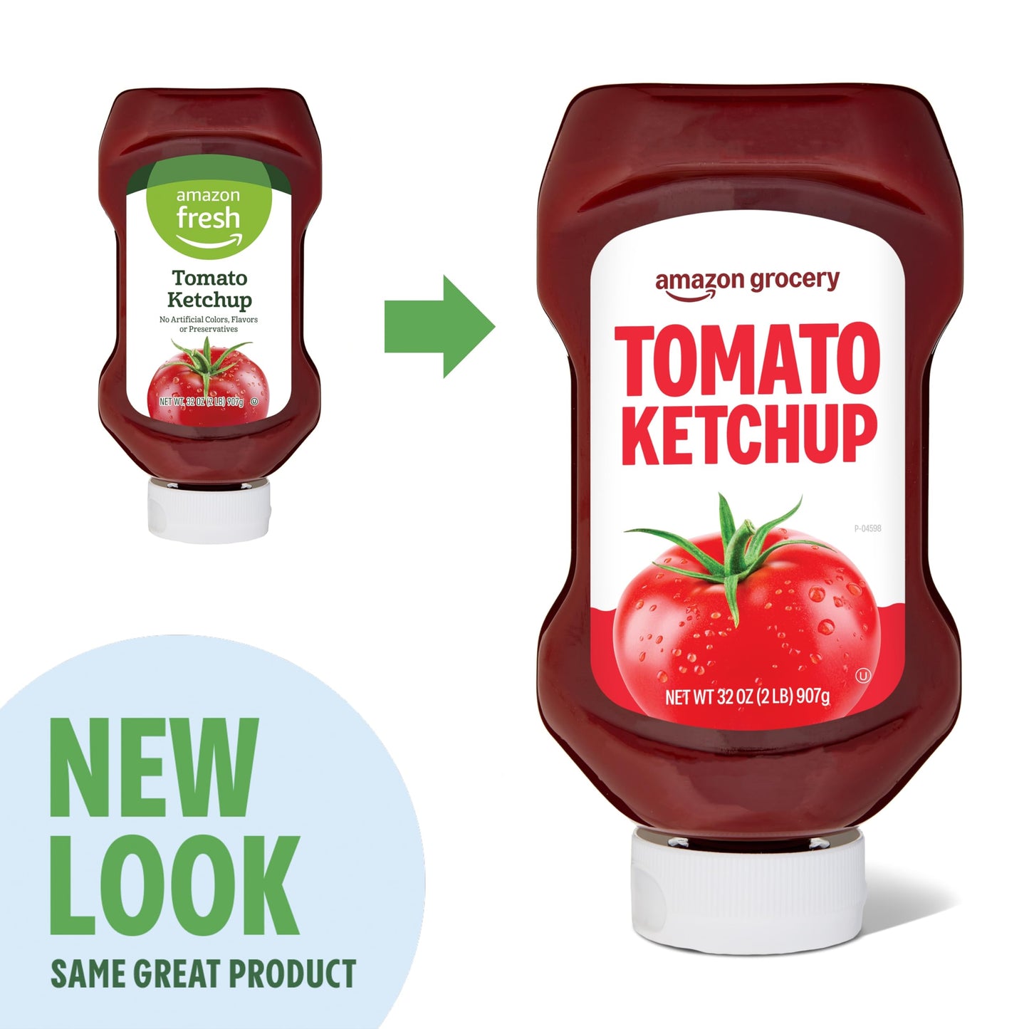 large online retailer Grocery Tomato Ketchup, 32 Oz, 2 Pound (Pack of 1)