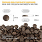 Oldsoul Chocolate Compound Buttons 2.2 Lb | Dark Chocolate 17% Real Cocoa | Smooth Melting | Perfect For Baking & Desserts (2.2