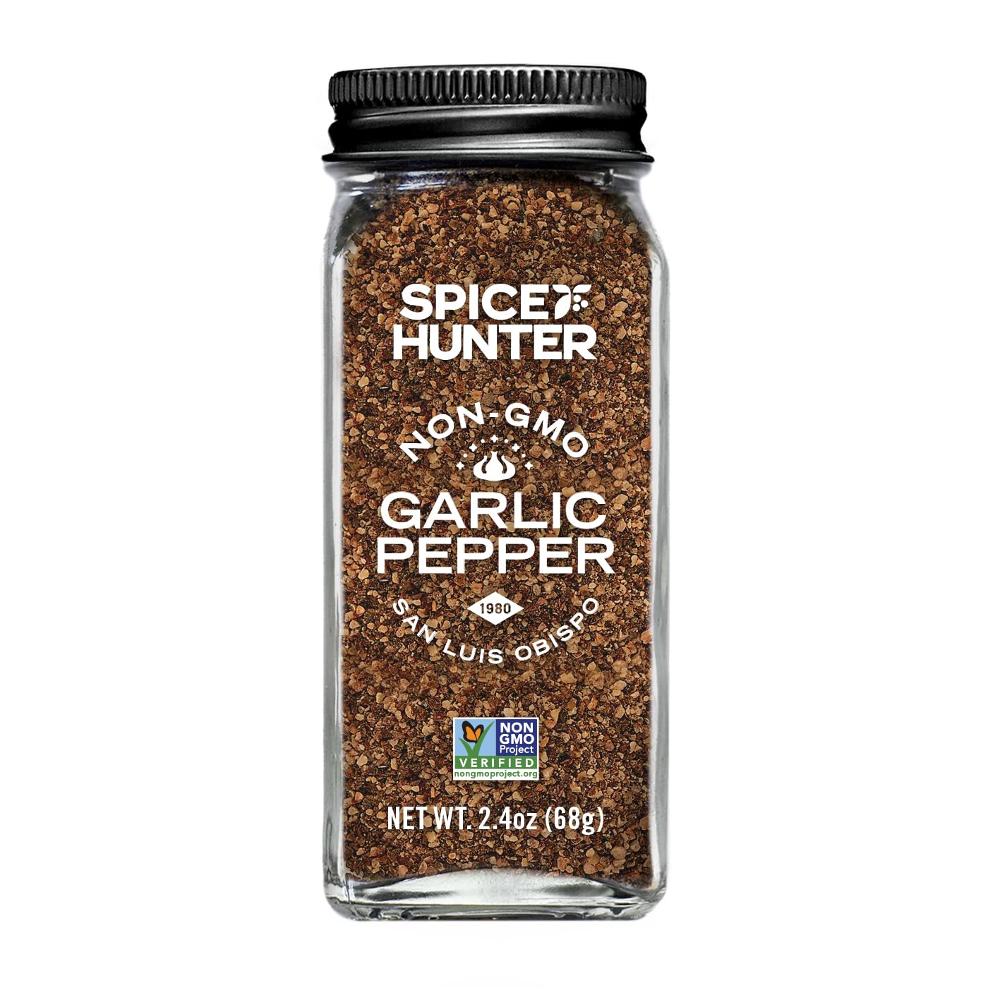 Spice Hunter Garlic Pepper Blend  2.4 Ounce (Pack of 6)