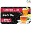 National Cup Black Tea, 100 Tagless Tea Bags (Pack of 3)