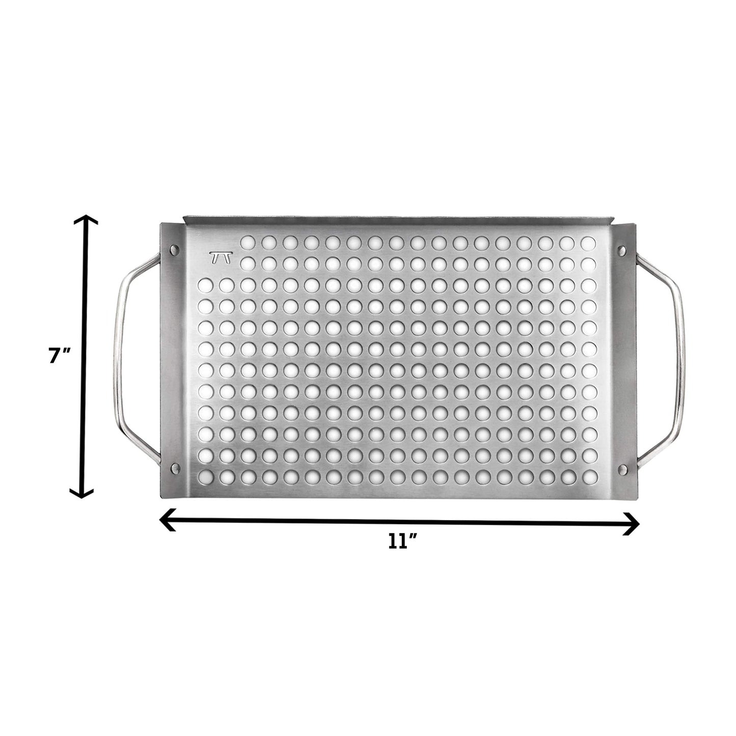Outset 76631 Stainless Steel Grill Topper Grid, 11X7