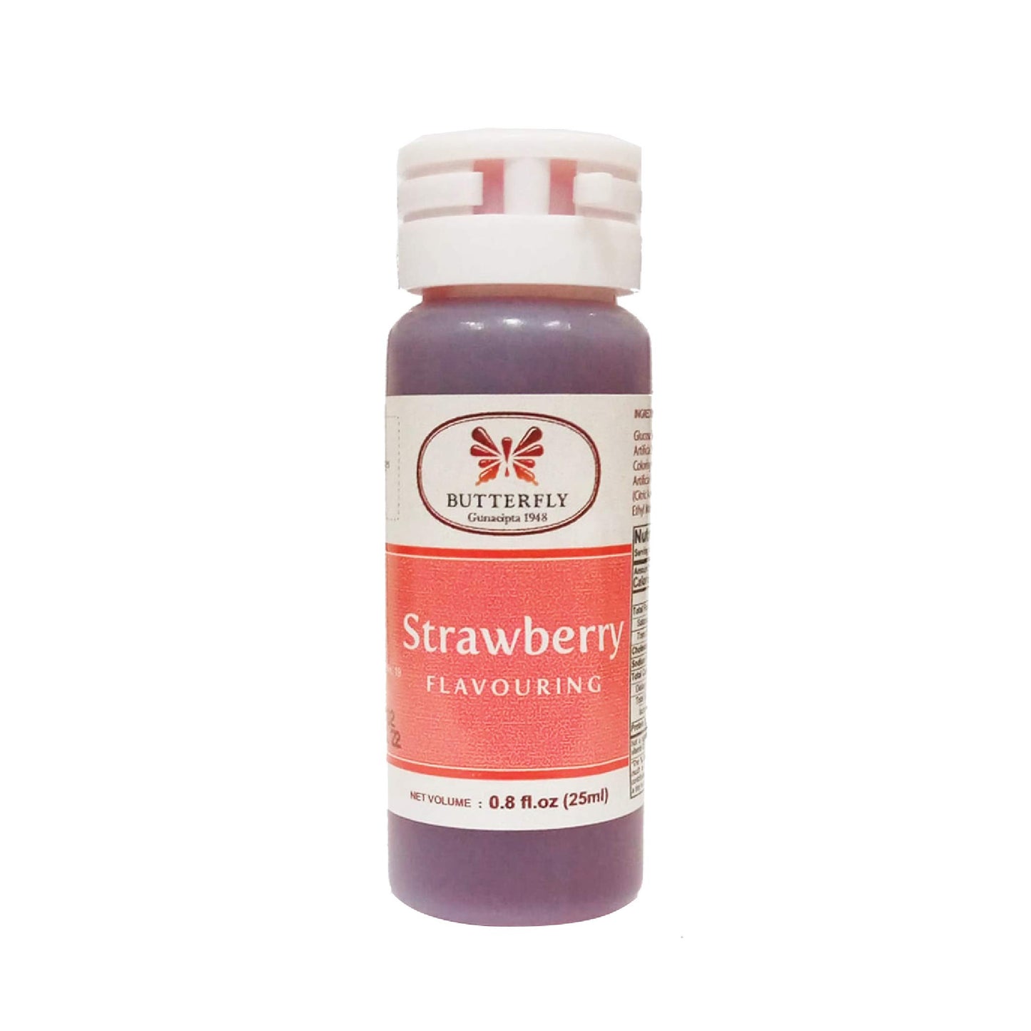 Butterfly Flavoring Extract Paste, 25 Ml (Strawberry, Pack Of 1)